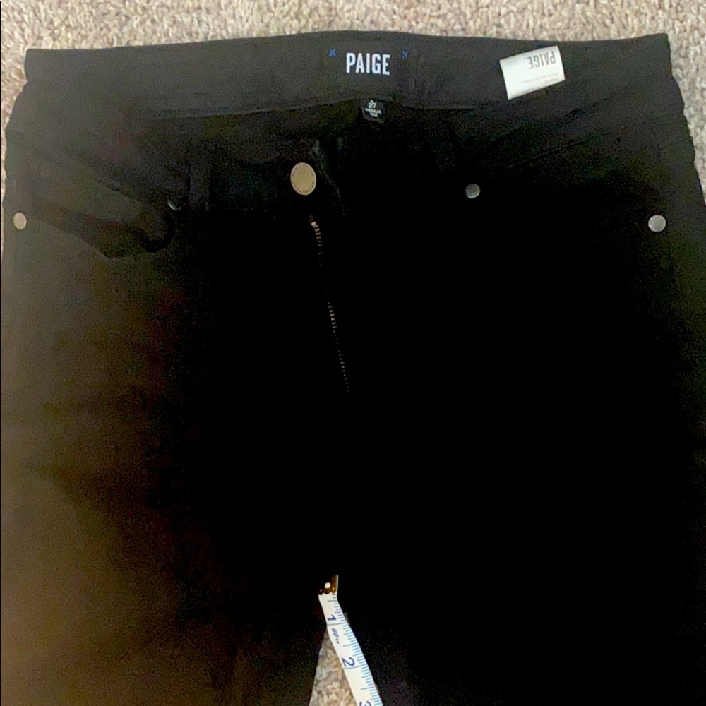 Paige black jeans from Nordstrom- no fade